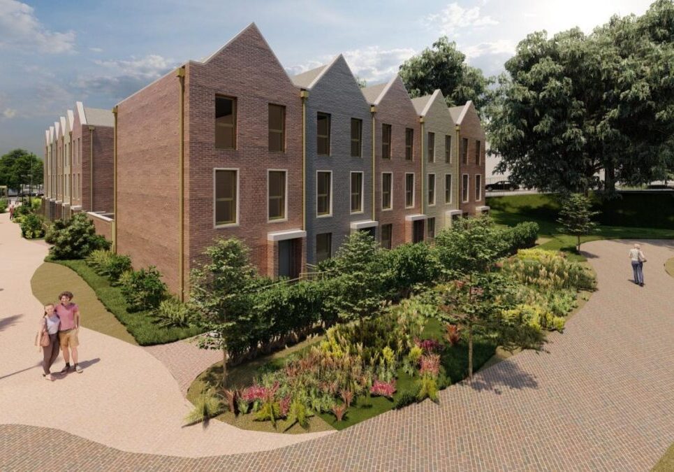 Lacy Street CGI of development